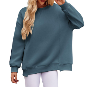Nouveaux Sweat-shirts Vintage Oversize 100% Coton pour Femmes, Manches Longues, Motif Lettres Décontracté, Hoodies Tendance Streetwear - Product Image 5