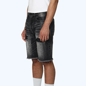 New Arrival OEM <b>Winter</b> Men's Denim <b>Overalls</b> Casual Knitted High Street Style Quick Dry Breathable - Product Image 3