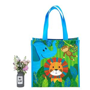 Custom Logo Printed Cartoon <b>Medium</b> Eco Friendly Recyclable <b>Gift</b> Non Woven Fabric Tote <b>Bag</b> OEM/ODM in Vietnam - Product Image 5