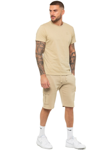 Conjunto de Camiseta y Pantalones Cortos Deportivos de Verano para Hombre, Ropa Casual de Dos Piezas, Moda Personalizada al por Mayor - Product Image 4