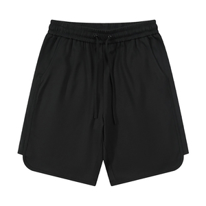 Pantalones Cortos Deportivos de Verano para Hombre, Unisex, de Felpa Francesa, para Gimnasio, Estilo Urbano, 100% Algodón, Lavado Ácido, Pantalones Cortos Deportivos para Correr, Impermeables, de Secado Rápido - Product Image 3