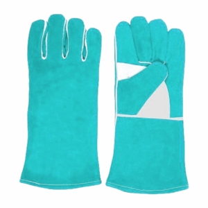 ถุงมือหนังวัวแท้เสริมความแข็งแรง ทนความร้อน ป้องกันไฟฟ้าสถิตย์ สำหรับงานเชื่อม บาร์บีคิว และงานก่อสร้าง - Product Image 3