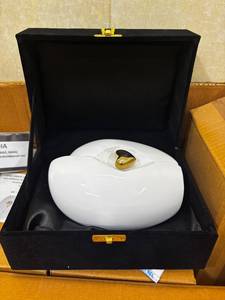 Urnas de Cremación Personalizables, Duraderas y Ecológicas, Estilo Americano para Adultos, Brassworld India, Caja de Terciopelo Verde, 200/220 Cúbicos, Venta al Por Mayor - Product Image 2