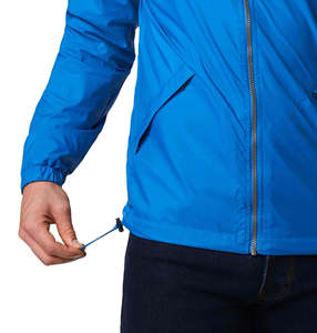 <b>Men</b> Premium Windbreaker <b>Jacket</b> Lightweight Casual Zip Front Outdoor Soft Breathable Regular Fit Everyday Fashion Wear - Product Image 5