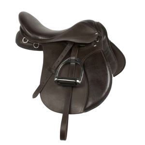 Silla de Montar de Polo y Doma Clásica Internacional Sólida para Caballos, Asiento Suave de Cuero, Estructura de Plástico, Personalizable, de Alta Calidad para Equitación - Product Image 3