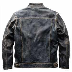 เสื้อแจ็คเก็ตหนังคุณภาพสูง พรีเมียม เท่ห์ และมีระดับ สำหรับใส่ลำลอง - Product Image 4