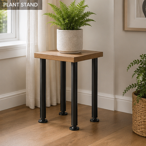 Metal Furniture <b>Legs</b> with Easy Installation 30 inch Pipe <b>Table</b> <b>Legs</b> for DIY Office Desk, Dining <b>Table</b>, 1200lb Load EDPTBL024 - Product Image 1