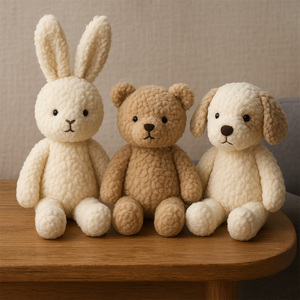 Großhandel Luxus Umweltfreundlicher Plüschtier-Lieferant Fabrik OEM Maßgefertigte Weiche Langlebige Maschinenwaschbare Exportqualität - Product Image 5