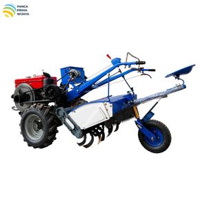 Tracteur à chenilles diesel 25 CV de haute qualité DF181 avec motoculteur rotatif à 26 lames à double vitesse, démarreur électrique et siège - Product Image 3