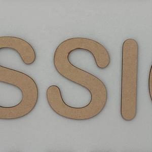 Decorative Eco-Friendly MDF Craft Letters Customized Polished Handmade Personalized Letters Set for DIY Home Decor Gifts - Product Image 4