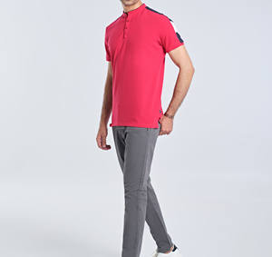 Precio bajo Calidad Hombres 100% Algodón Sólido para camisas Logotipo personalizado Manga corta Transpirable Secado rápido Tallas grandes - Product Image 1