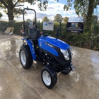 Tracteur Solis S20 4x4 à transmission par engrenages, chargeur intégré d'usine, boîte de vitesses à roulement auto-nivelant, pompe, moteur, haute productivité