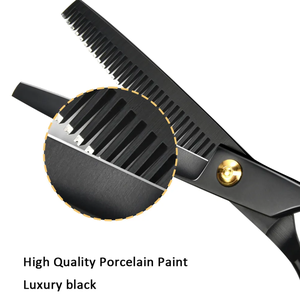 Kit Profesional para Cortar el Cabello en Casa, Tijeras de Peluquería, Kit de Tijeras de Entresacar con Peine y Estuche para Hombres - Product Image 5