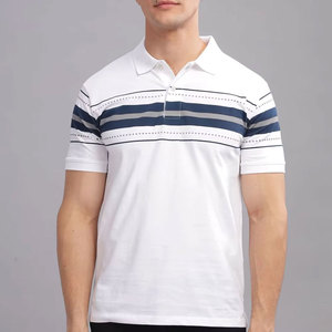 Polo casual de algodón para hombre con acabado impecable, para uso regular y un estilo sencillo para el día a día. - Product Image 5