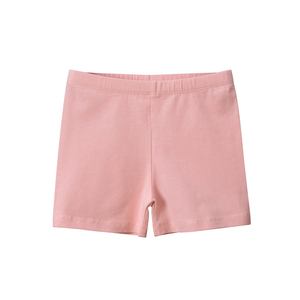 Shorts para Niñas con Cintura Elástica Media, Sin Costuras, de Spandex/Algodón, Transpirables, Cómodos, Casuales, de Verano, con Cordón de Colores - Product Image 2