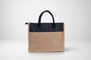 Bolsa de Compras de Yute de Diseño con Bolsillo, Bolsa Ecológica Resistente para el Mercado, Regalos y Viajes - Product Image 3