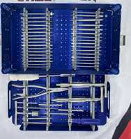Kit d'instruments chirurgicaux Zelmi pour l'extraction de vis cassées, instrument de chirurgie orthopédique pour l'extraction de vis, certifié CE