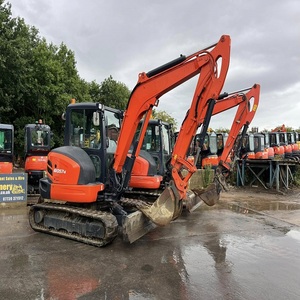 Achetez une excavatrice Kubota KX057-4, diesel, haute force de creusement, attache rapide, qualité supérieure, machine robuste - Product Image 3