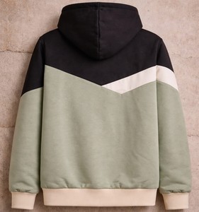 Sudadera con Capucha de Algodón 100% de Producción Directa de Fábrica, Corte Regular, Ecológica, Transpirable, Gruesa, Diseño Personalizado, Estilo Unisex - Product Image 2