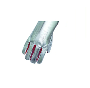 Sleever and <b>Red</b> Leather winter <b>gloves</b> Cashmere lined <b>Long</b> cuff thermal Outdoor protection Winter <b>gloves</b> with insulated lining - Product Image 2
