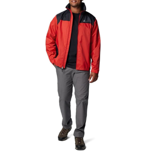 Veste de pluie pliable pour femme, imperméable et légère, coupe-vent pour activités de plein air avec capuche - Product Image 1