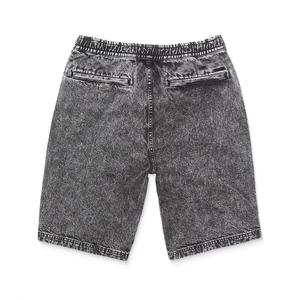 Shorts décontractés pour hommes en tissu écologique délavé à l'acide - Style décontracté, logo personnalisé, haute qualité, respirant et séchage rapide - Product Image 2