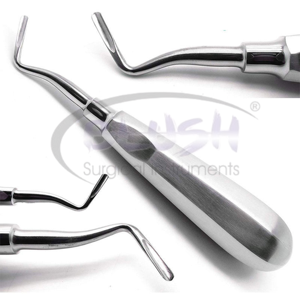 Dental Luxating Elevator Straight 5mm Precision Stainless Steel Tool Tooth Extraction Surgical Instrument by <b>Blush</b> Surgical - Product Image 1