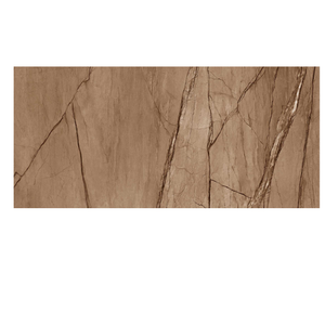 Brown Luxury Random Pattern Glossy Porcelain Tile 600x1200mm 9mm Large Format Floor <b>Wall</b> Tile Modern Interior Factory Supply - Product Image 1