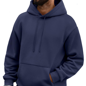 Sudadera con Capucha para Hombre, Corte Regular, 100% Algodón, Felpa, con Bordado Personalizado, Ecológica, de Secado Rápido, con Bolsillos, Servicio OEM - Product Image 6