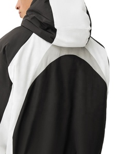 Veste Anorak Imprimée Imperméable Confortable et Durable en Polyester Ripstop Coupe-Vent 100% Polyester, Grande Taille, avec Fermeture Éclair et Blocs de Couleurs - Product Image 2