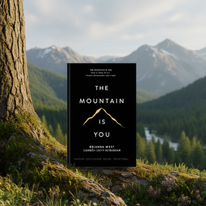 La montagne est toi, par l'auteur Brianna Wiest, livre broché personnalisé, impression de couverture souple - Product Image 3