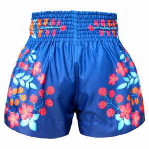 Pantalones Cortos Deportivos de Muay Thai de Satén Premium, Transpirables, Ligeros, de Secado Rápido, para Entrenamiento y Combate - Product Image 3