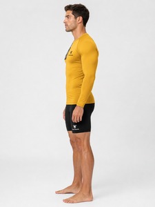Rashguard de surf pour enfants personnalisé, haut de gamme, écologique, en Spandex/Nylon, manches longues, anti-UV UPF50, respirant, séchage rapide - Product Image 3