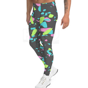 Pantalones Deportivos para Hombre con Cintura Elástica y Logotipo Personalizado, Tejido Transpirable de Spandex/Poliéster para Ejercicio en Gimnasio y Actividades al Aire Libre - Product Image 3