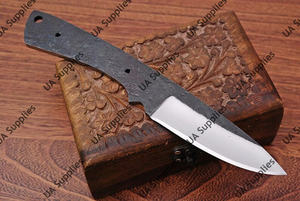 Cuchillo de Caza Hecho a Mano de Acero al Carbono, Hoja Fija con Punta Caída, Mango de Acero al Carbono, Personalizable ODM/OEM/ODM/OBM, Industrial, DIY - Product Image 5