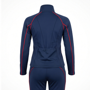 Survêtement d'entraînement unisexe personnalisé OEM ODM pour adultes, décontracté, respirant, antibactérien, à séchage rapide, veste de survêtement et pantalon de survêtement - Product Image 2