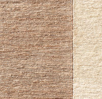Tapis de salon rectangulaire en jute tressé à la main, motif rayé scandinave noir sumac, beige naturel, écologique et antidérapant
