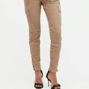 Jeans de Mujer de Talle Grande, Cintura Alta, Pierna Ancha, 100% Algodón Lavado, con Logotipo Personalizado de Lujo, Moda Premium 2026 - Product Image 3