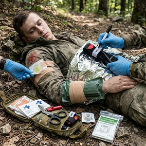 Trousse <span class=keywords><strong>de</strong></span> premiers secours tactique IFAK compacte, pochette médicale <span class=keywords><strong>de</strong></span> survie avec garrot, soins <span class=keywords><strong>d</strong></span>'urgence pour les blessures, pour le <span class=keywords><strong>camping</strong></span> en plein air - Product Image 6