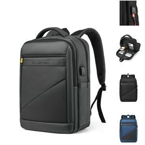 Mochila para Portátil Oxford Personalizable con Carga USB, Impermeable, para la Escuela, Negocios, Viajes – Unisex - Product Image 1