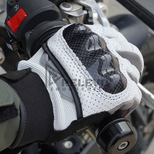 Gants de moto unisexes personnalisables à bas prix, gants de moto d'été respirants en simili cuir, vente en gros - Product Image 3