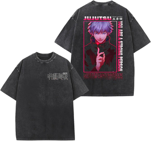Premium Quality Retro Graphic T-<b>Shirt</b> <b>Funny</b> Couple Print Cotton Casual Streetwear Oversized Tee for Men Women Custom Logo - Product Image 5