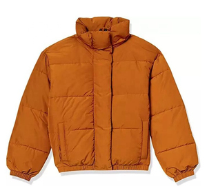 Wholesale Price Style Winter Waterproof Cotton <b>Filled</b> Hooded Puffer <b>Jacket</b> Unisex Best Selling 2026 Casual Fashion Warm Front - Product Image 1