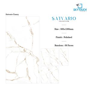 ผู้ผลิตกระเบื้องเซรามิก กระเบื้องปูพื้นพอร์ซเลนขนาด 600x1200 กระเบื้องพอร์ซเลนเผาผนึก แผ่นกระเบื้องเคลือบเงา กระเบื้องพอร์ซเลนแบบมันเงา - Product Image 3