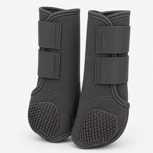 Bottes de sport pour chevaux en néoprène de qualité supérieure pour l'équitation, l'entraînement, la course, le saut d'obstacles et l'utilisation en écurie, avec un ajustement confortable et une protection contre les contusions - Product Image 3