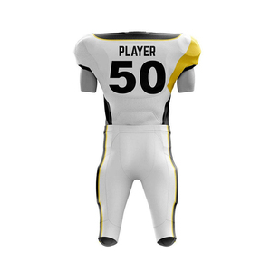 Ensemble Maillot et Pantalon Personnalisé de Football Américain 2026 – Tenue Athlétique Premium pour Clubs et Ligues – Fabricant et Fournisseur OEM - Product Image 3