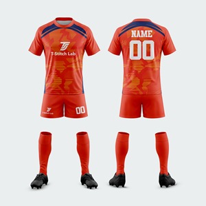Uniforme de Rugby Transpirable de Primera Calidad con Diseño Nuevo, Impreso, de Spandex/Algodón, para Entrenamiento, Tallas Grandes, Ecológico - Product Image 4