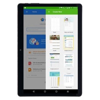 Tablet PC 10.1 inci 4G LTE dengan fitur panggilan telepon, dual SIM slot, RAM 2GB, penyimpanan 32GB, prosesor OctaCore 2.8 GHz, Android 10, USB Type C, untuk penggunaan profesional