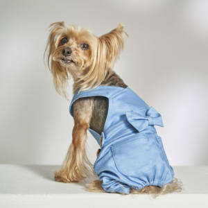 Ropa de algodón orgánico para perros y mascotas ODM 100%, peto de poliéster lavable de estilo clásico sencillo para verano y primavera - Product Image 1