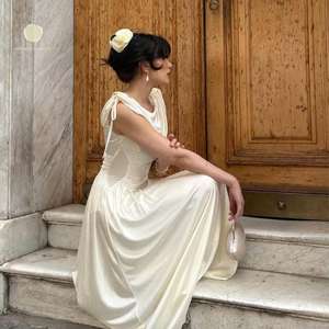 Vestido Midi SHENGFU con Cuello Tipo Capucha y Hombros Caídos, Estilo Vintage, para Eventos Nocturnos, Bodas, Damas <span class=keywords><strong>de</strong></span> Honor, Graduaciones y Fiestas Elegantes - Product Image 3